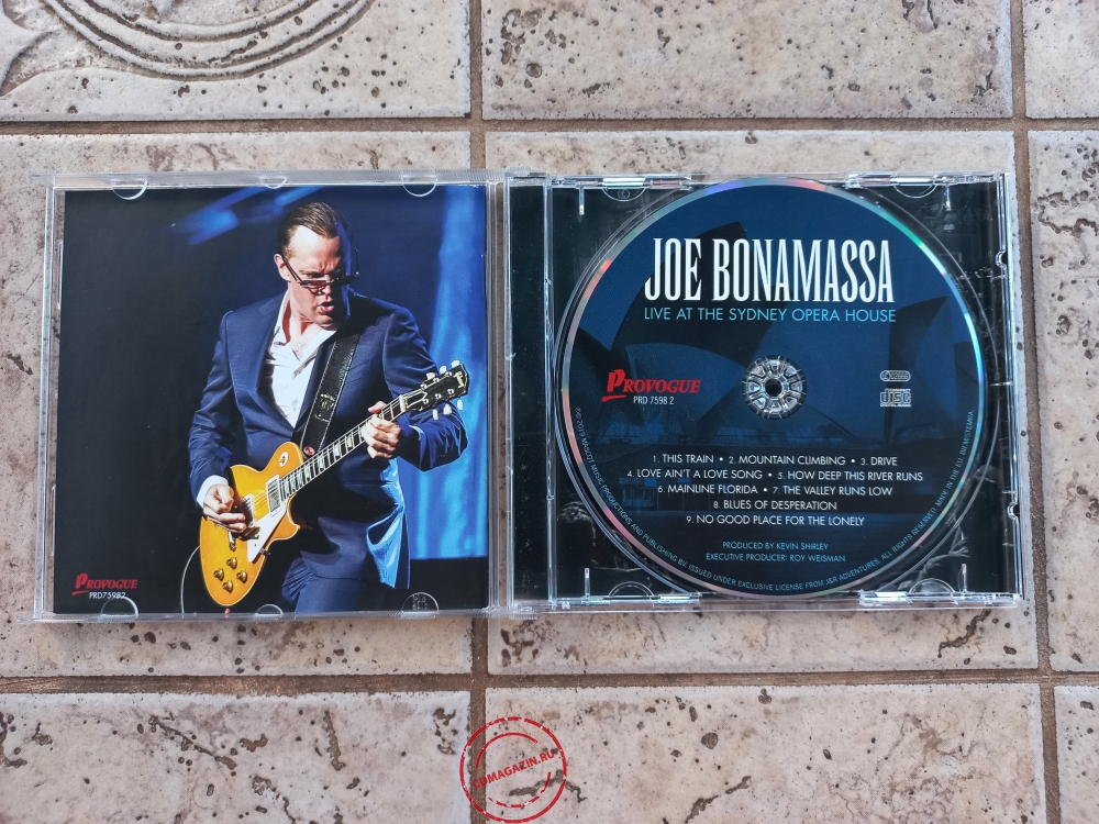 Audio CD: Joe Bonamassa (2019) Live At The Sydney Opera House