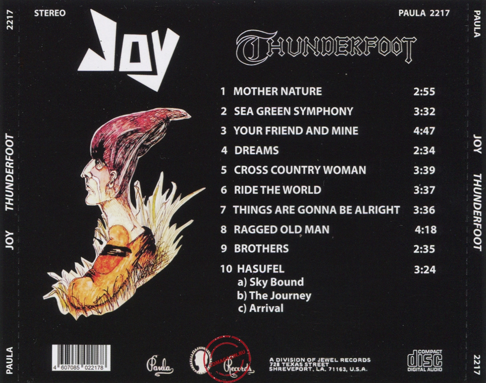 Audio CD: Joy (35) (1972) Thunderfoot