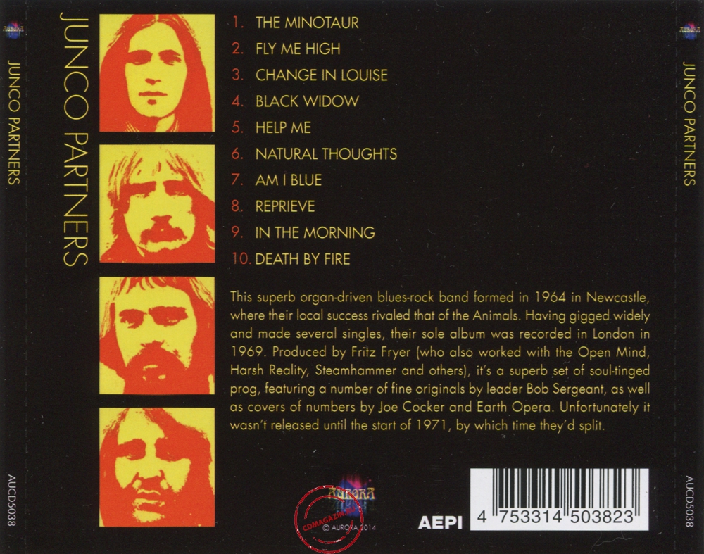 Audio CD: Junco Partners (1970) Junco Partners Audio CD: Junco Partners (1970) Junco Partners