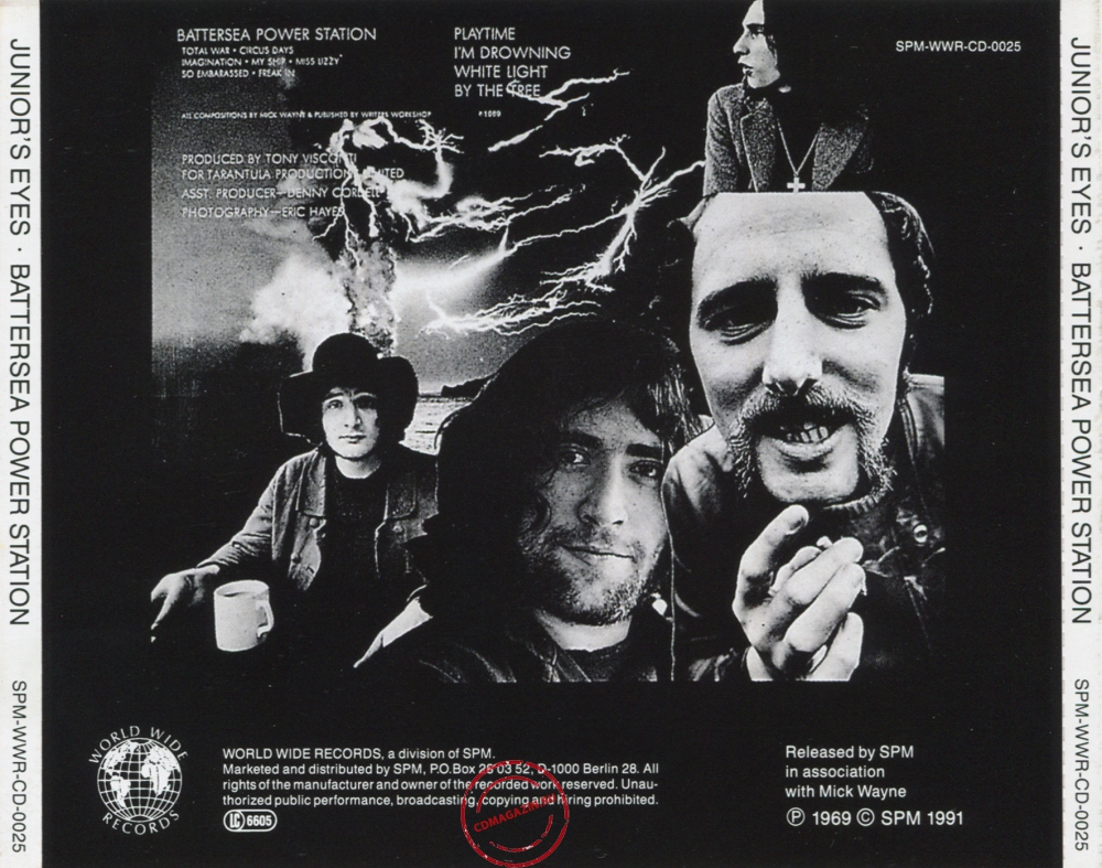 Audio CD: Junior's Eyes (1969) Battersea Power Station Audio CD: Junior's Eyes (1969) Battersea Power Station