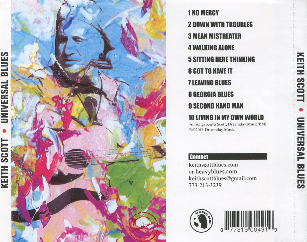 Audio CD: Keith Scott (6) (2011) Universal Blues