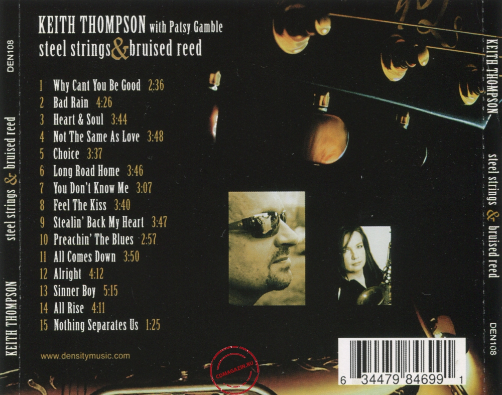 Audio CD: Keith Thompson (18) (2008) Steel Strings & Bruised Reed