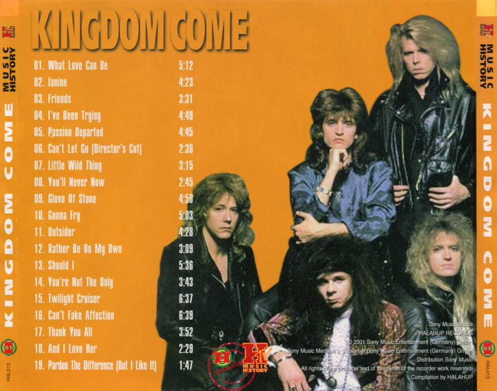 Audio CD: Kingdom Come (2) (2001) HTV Music History - Blues & Ballads