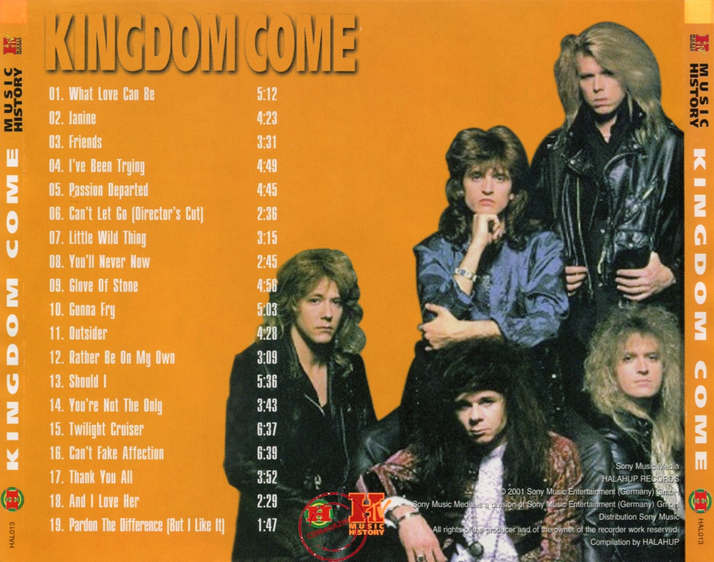 Audio CD: Kingdom Come (2) (2001) HTV Music History - Blues & Ballads Audio CD: Kingdom Come (2) (2001) HTV Music History - Blues & Ballads