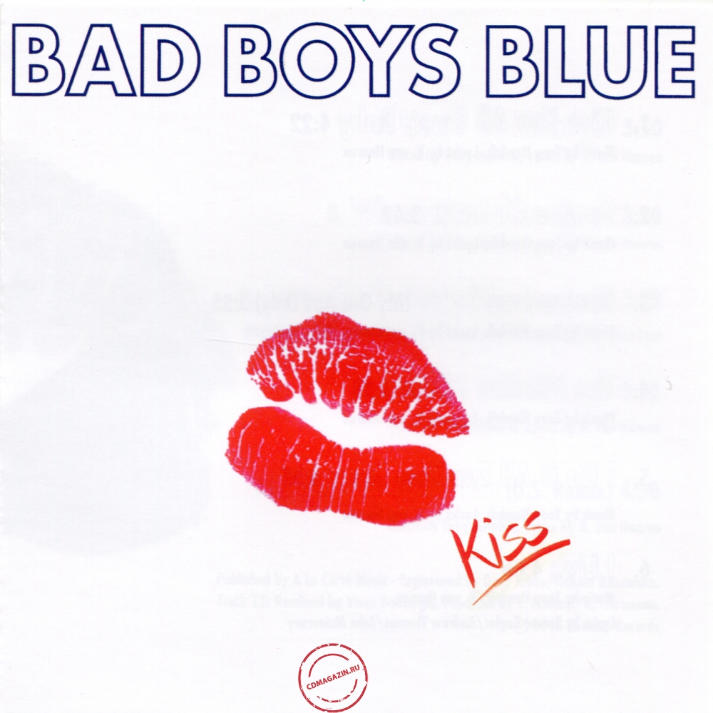 Audio CD: Bad Boys Blue (1993) Kiss Audio CD: Bad Boys Blue (1993) Kiss