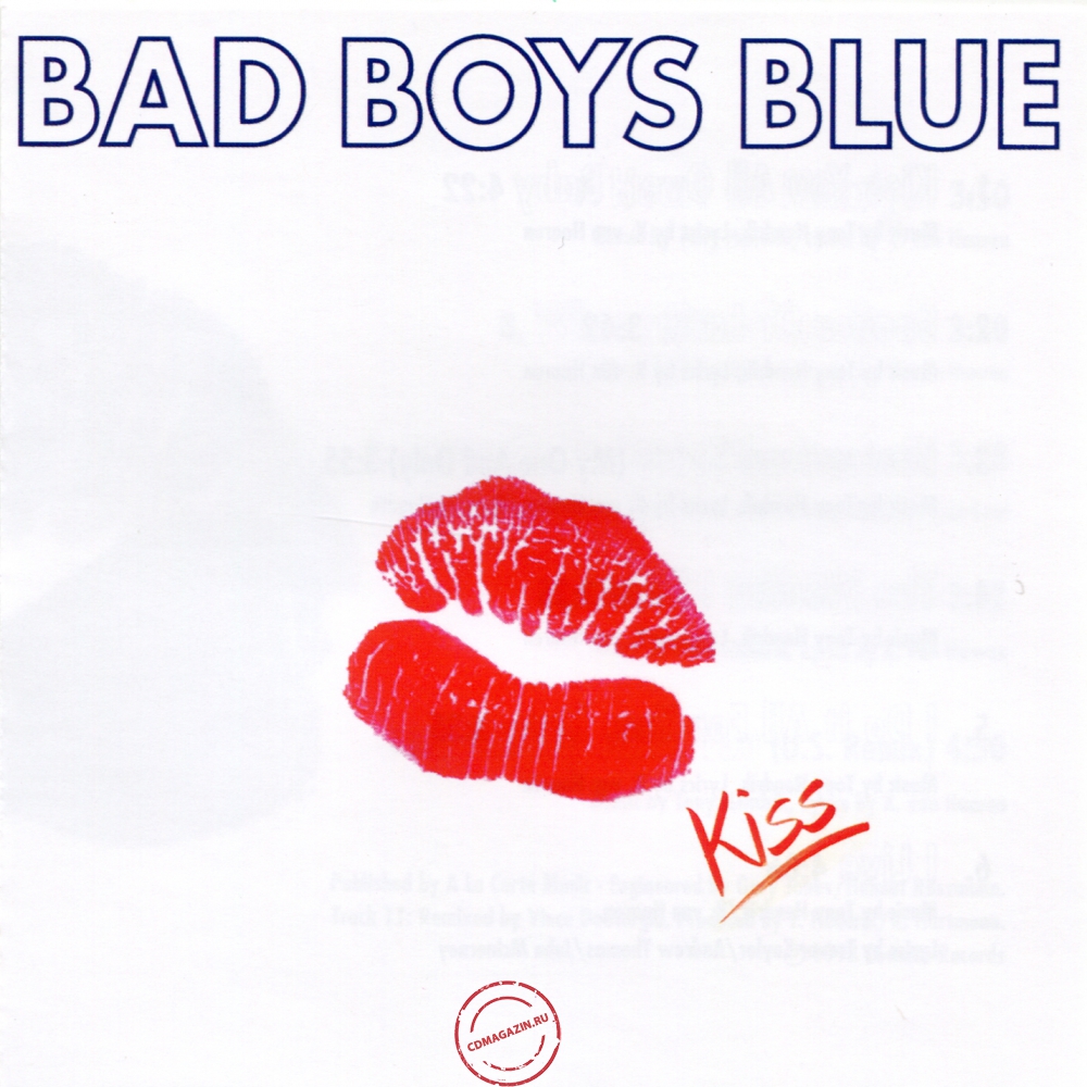 Audio CD: Bad Boys Blue (1993) Kiss