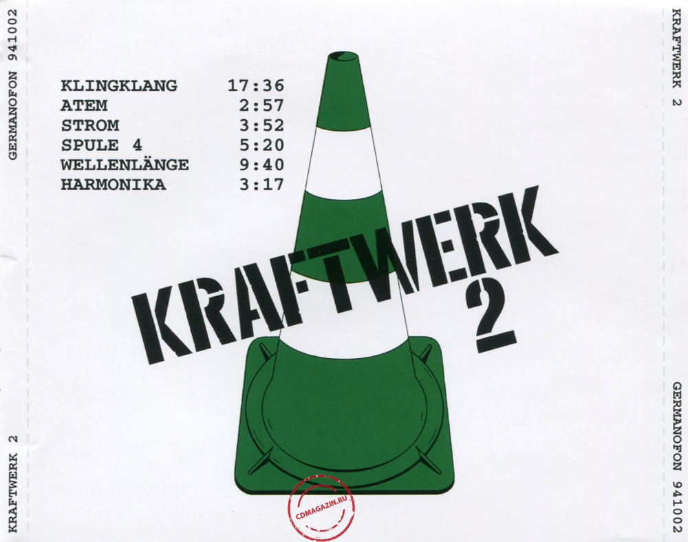 Audio CD: Kraftwerk (1972) Kraftwerk 2
