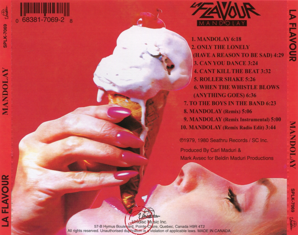 Audio CD: La Flavour (1980) Mandolay