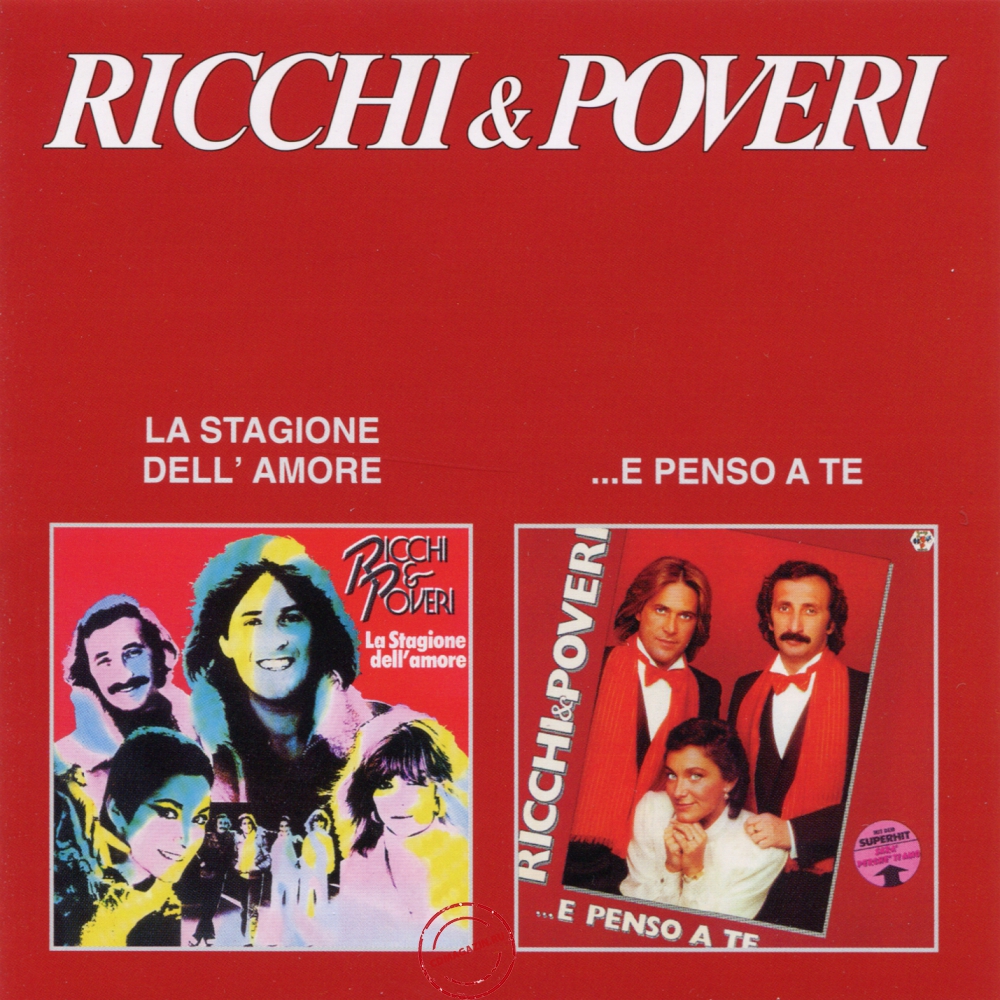 Audio CD: Ricchi E Poveri (1980) La Stagione Dell' Amore + ...E Penso A Te Audio CD: Ricchi E Poveri (1980) La Stagione Dell' Amore + ...E Penso A Te
