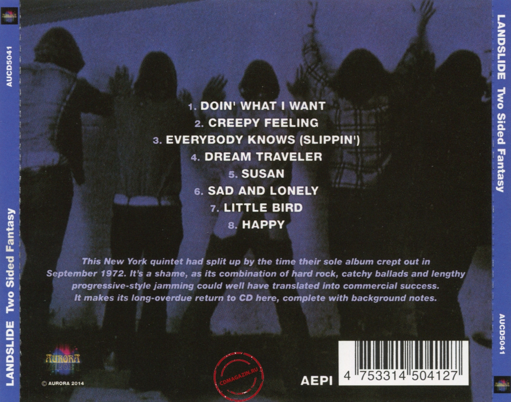 Audio CD: Landslide (7) (1972) Two Sided Fantasy Audio CD: Landslide (7) (1972) Two Sided Fantasy
