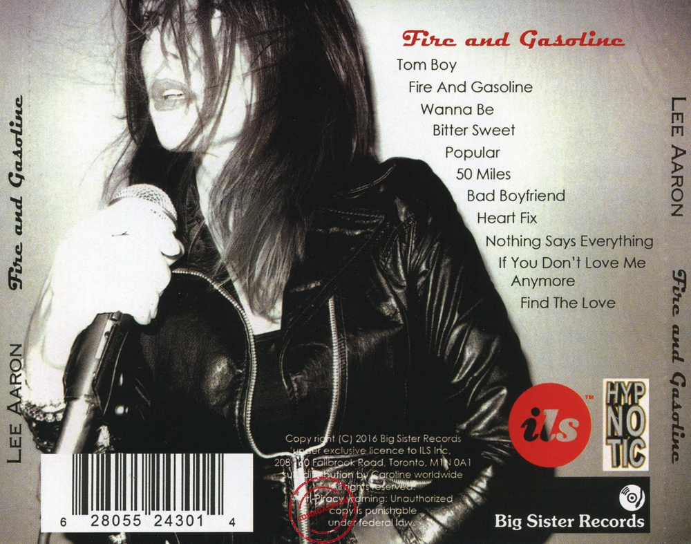 Audio CD: Lee Aaron (2016) Fire And Gasoline Audio CD: Lee Aaron (2016) Fire And Gasoline