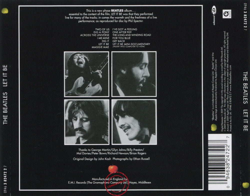 Audio CD: Beatles (1970) Let It Be Audio CD: Beatles (1970) Let It Be