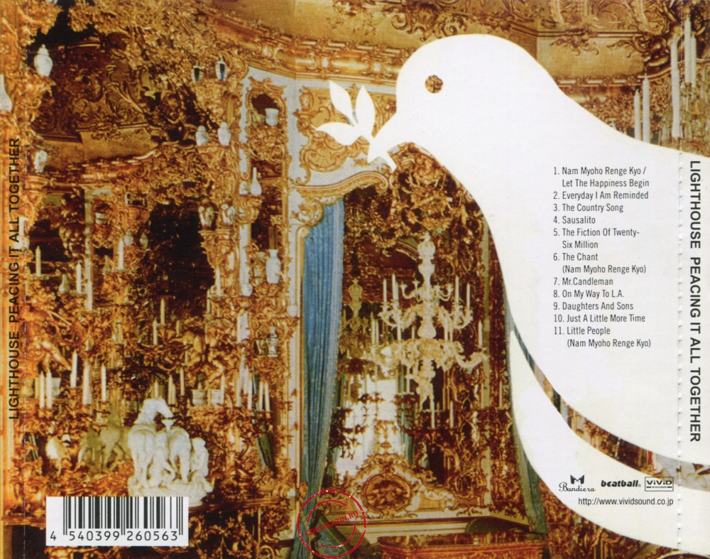 Audio CD: Lighthouse (2) (1970) Peacing It All Together Audio CD: Lighthouse (2) (1970) Peacing It All Together