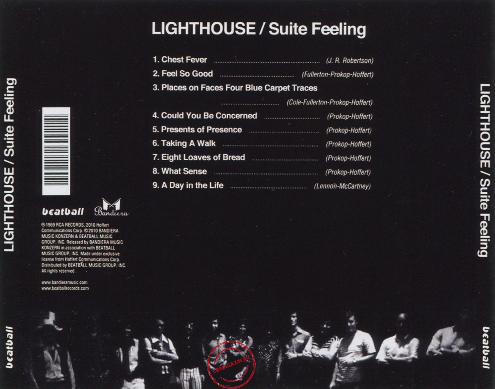 Audio CD: Lighthouse (2) (1969) Suite Feeling