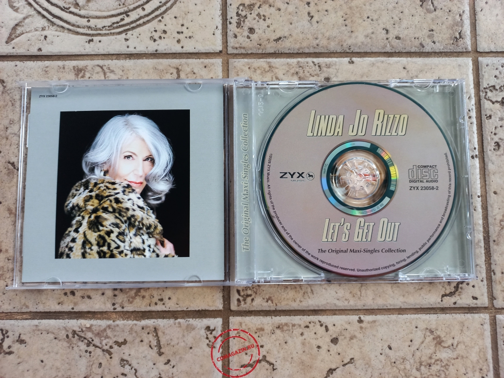 Audio CD: Linda Jo Rizzo (2026) Let's Get Out (The Original Maxi-Singles Collection)