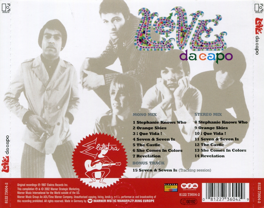 Audio CD: Love (1966) Da Capo