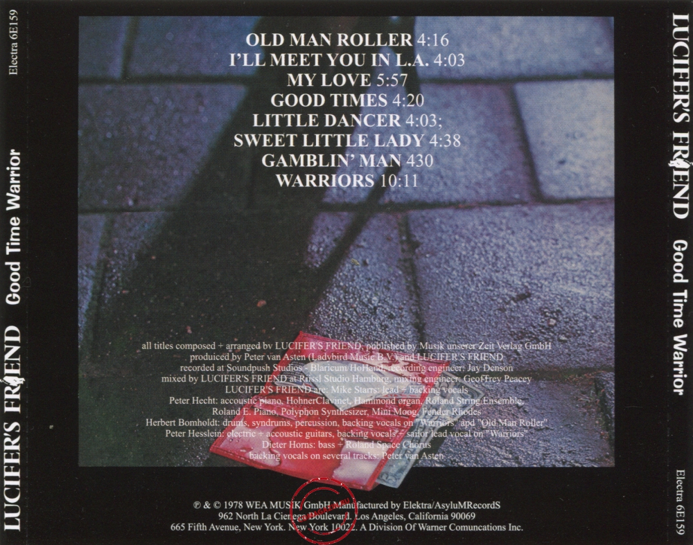 Audio CD: Lucifer's Friend (1978) Good Time Warrior Audio CD: Lucifer's Friend (1978) Good Time Warrior
