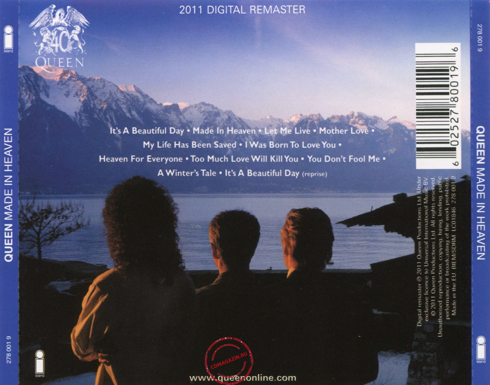 Audio CD: Queen (1995) Made In Heaven