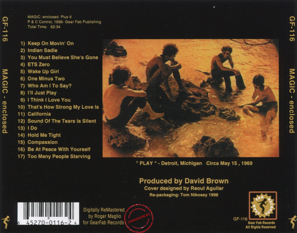 Audio CD: Magic (21) (1969) Enclosed
