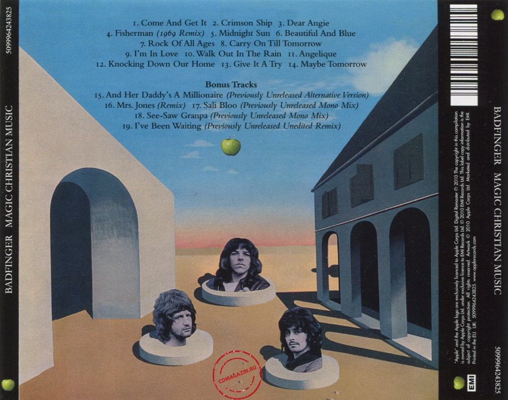 Audio CD: Badfinger (1970) Magic Christian Music Audio CD: Badfinger (1970) Magic Christian Music