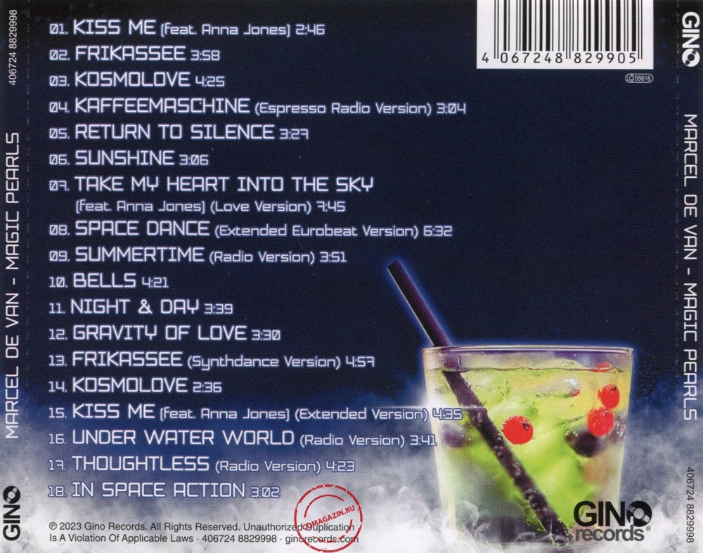 Audio CD: Marcel De Van (2023) Magic Pearls Audio CD: Marcel De Van (2023) Magic Pearls