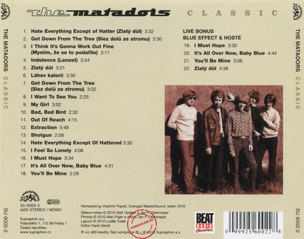 Audio CD: Matadors (2) (2010) Classic Audio CD: Matadors (2) (2010) Classic