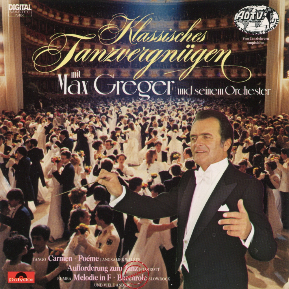 Audio CD: Max Greger (1984) Klassisches Tanzvergnugen Audio CD: Max Greger (1984) Klassisches Tanzvergnugen