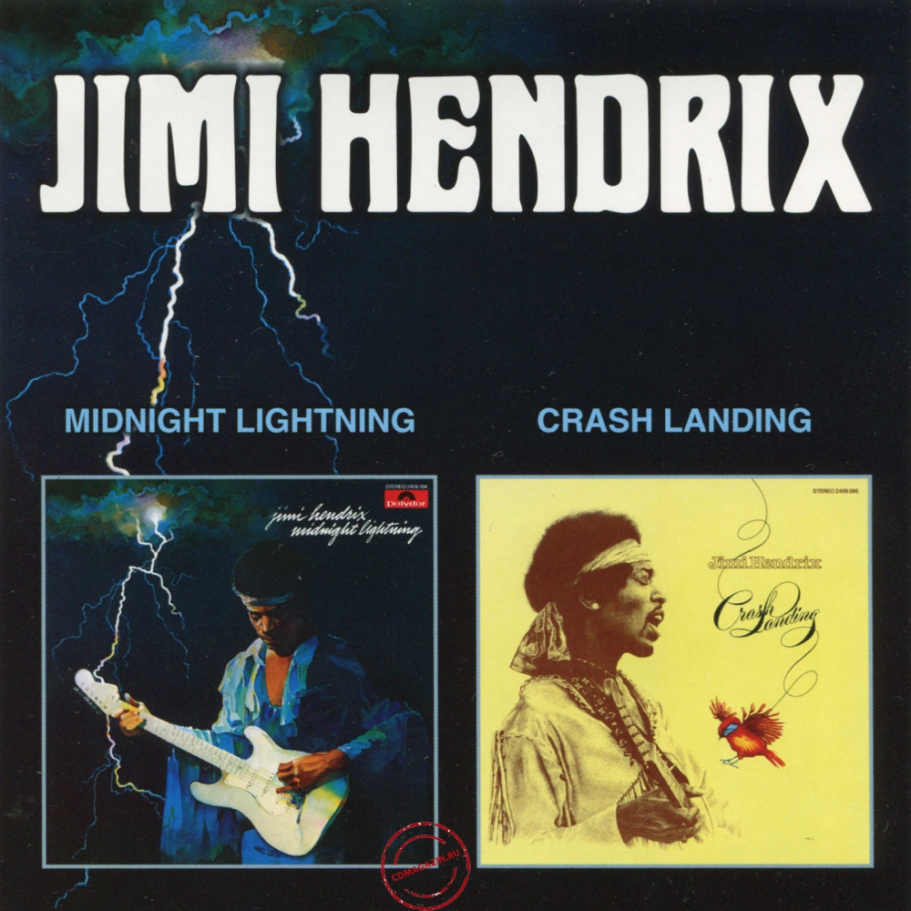 Audio CD: Jimi Hendrix (1975) Midnight Lightning + Crash Landing Audio CD: Jimi Hendrix (1975) Midnight Lightning + Crash Landing