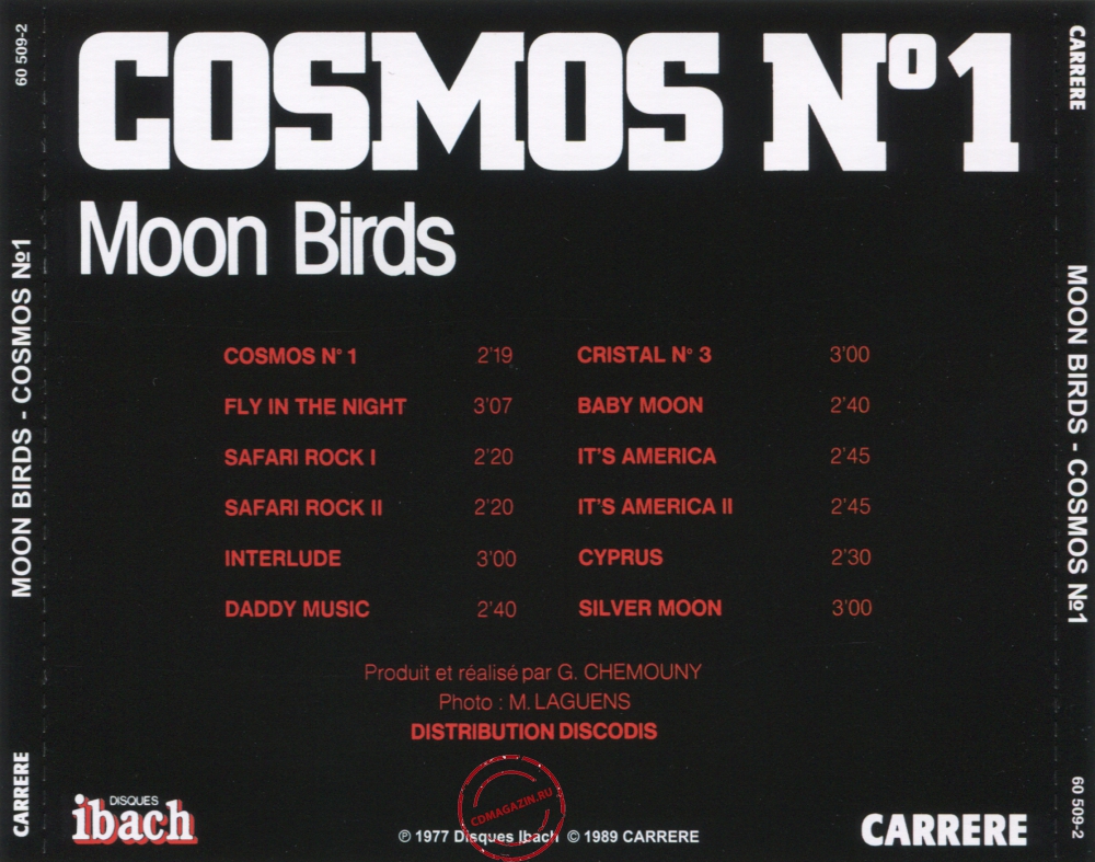 Audio CD: Moon Birds (1977) Cosmos Nº1 Audio CD: Moon Birds (1977) Cosmos Nº1