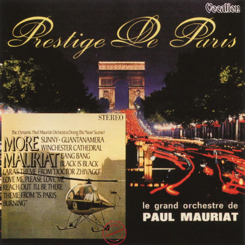 Audio CD: Paul Mauriat (1966) More Mauriat + Prestige De Paris Audio CD: Paul Mauriat (1966) More Mauriat + Prestige De Paris