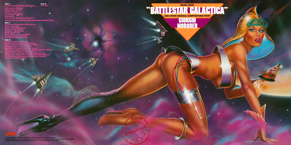 Audio CD: Giorgio Moroder (1978) Music From "Battlestar Galactica" Audio CD: Giorgio Moroder (1978) Music From "Battlestar Galactica"