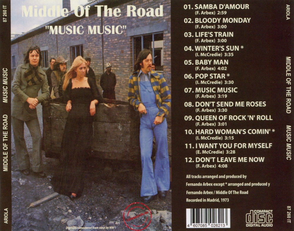 Audio CD: Middle Of The Road (1973) Music Music