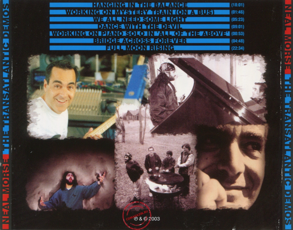 Audio CD: Neal Morse (2003) The Transatlantic Demos Audio CD: Neal Morse (2003) The Transatlantic Demos