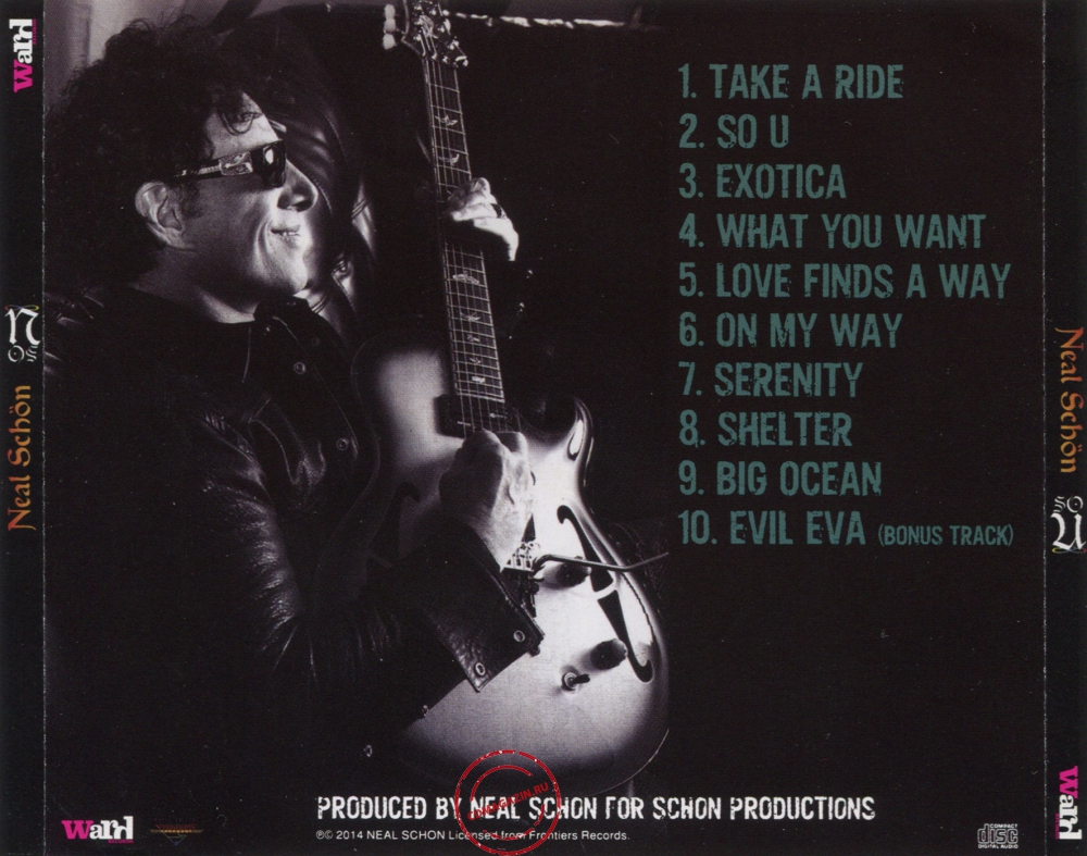 Audio CD: Neal Schon (2014) So U