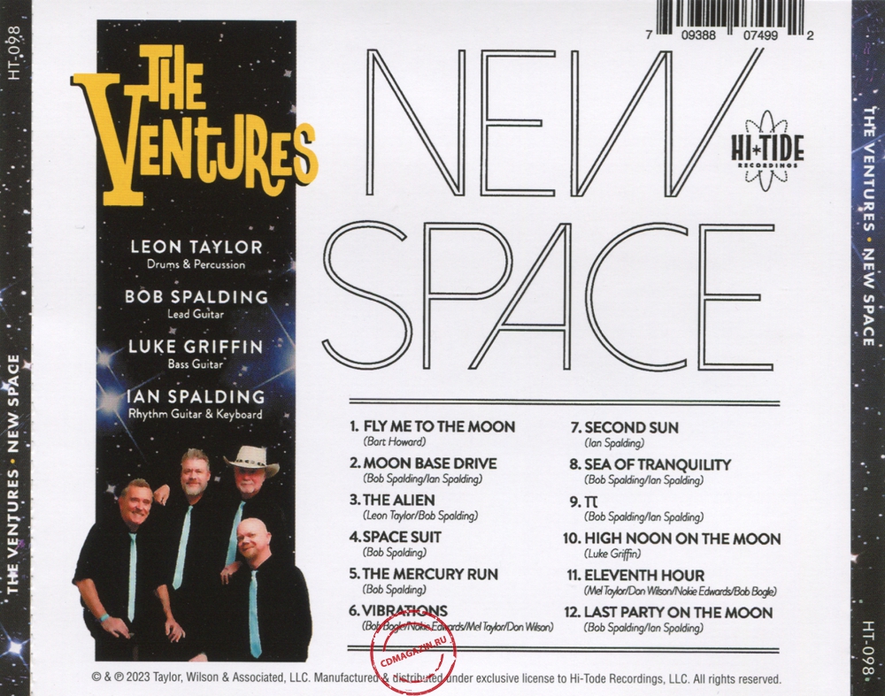 Audio CD: Ventures (2022) New Space Audio CD: Ventures (2022) New Space