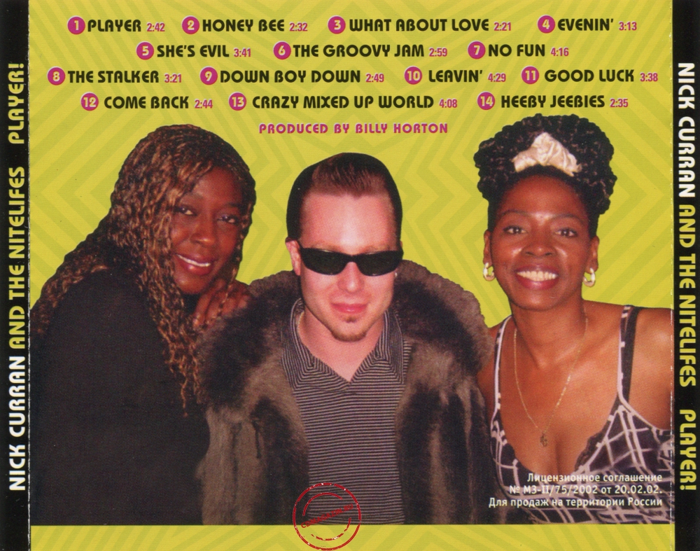 Audio CD: Nick Curran And The Nitelifes (2004) Player! Audio CD: Nick Curran And The Nitelifes (2004) Player!