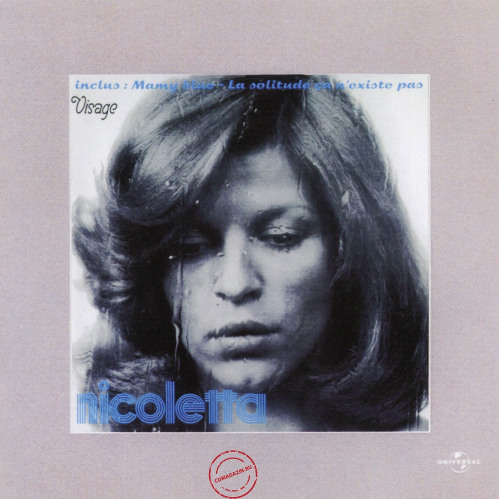 Audio CD: Nicoletta (2) (1971) Visage Audio CD: Nicoletta (2) (1971) Visage