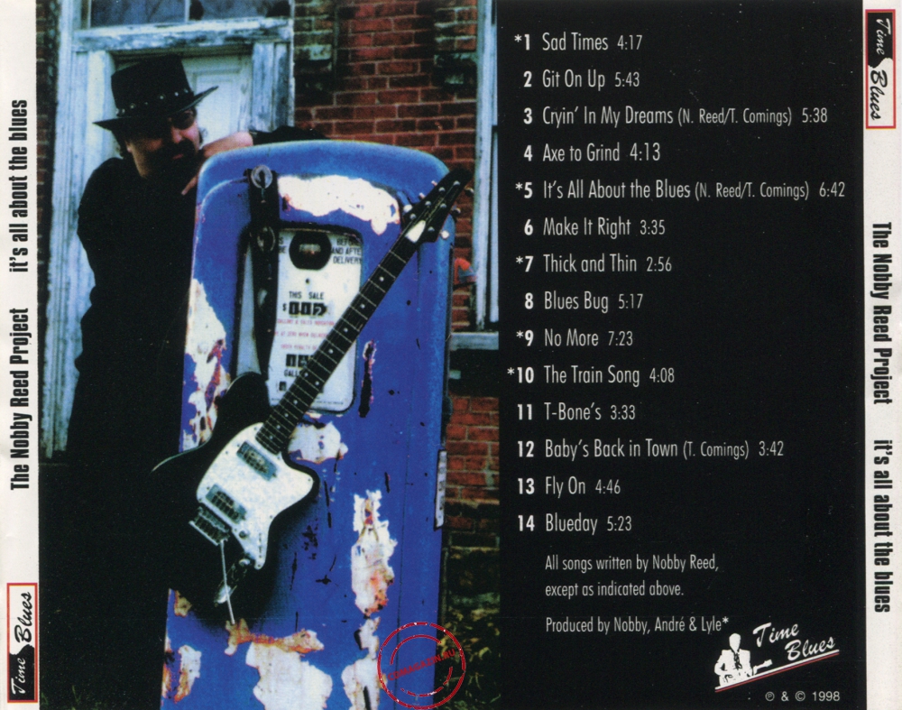 Audio CD: Nobby Reed Project (1998) It's All About The Blues Audio CD: Nobby Reed Project (1998) It's All About The Blues