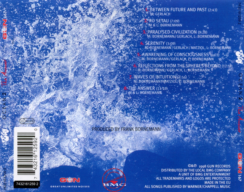 Audio CD: Eloy (1998) Ocean 2 - The Answer