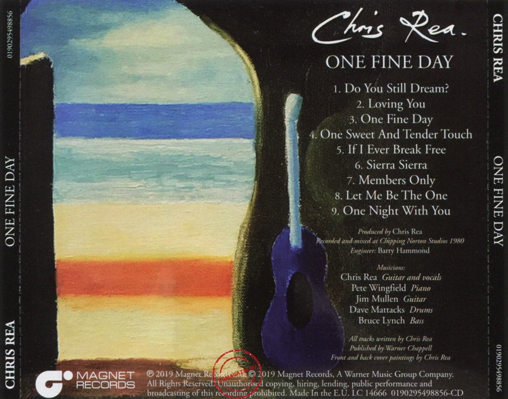 Audio CD: Chris Rea (1980) One Fine Day Audio CD: Chris Rea (1980) One Fine Day