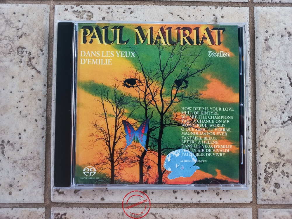 Audio CD: Paul Mauriat (1978) Dans Les Yeux D'Emilie