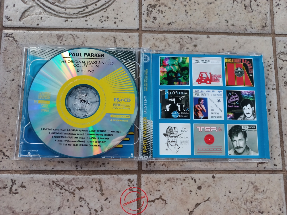 Audio CD: Paul Parker (2026) Desire (The Original Maxi-Singles Collection)