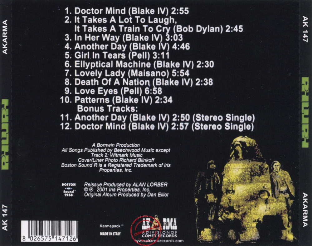 Audio CD: Phluph (1968) Phluph Audio CD: Phluph (1968) Phluph