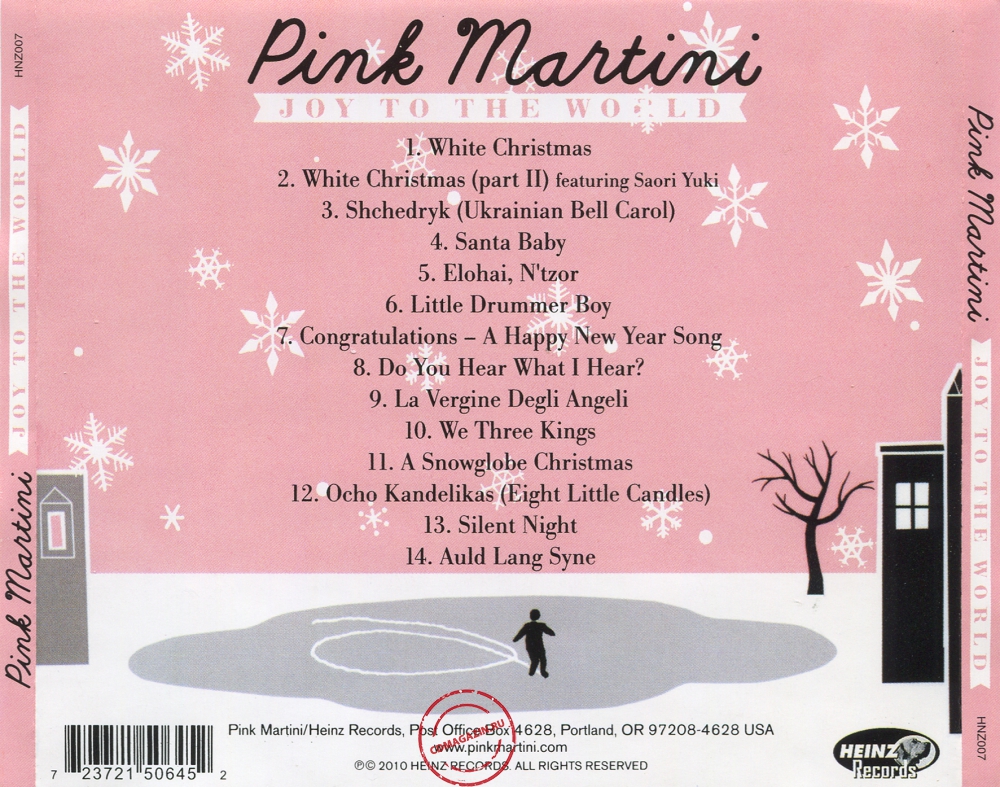 Audio CD: Pink Martini (2010) Joy To The World