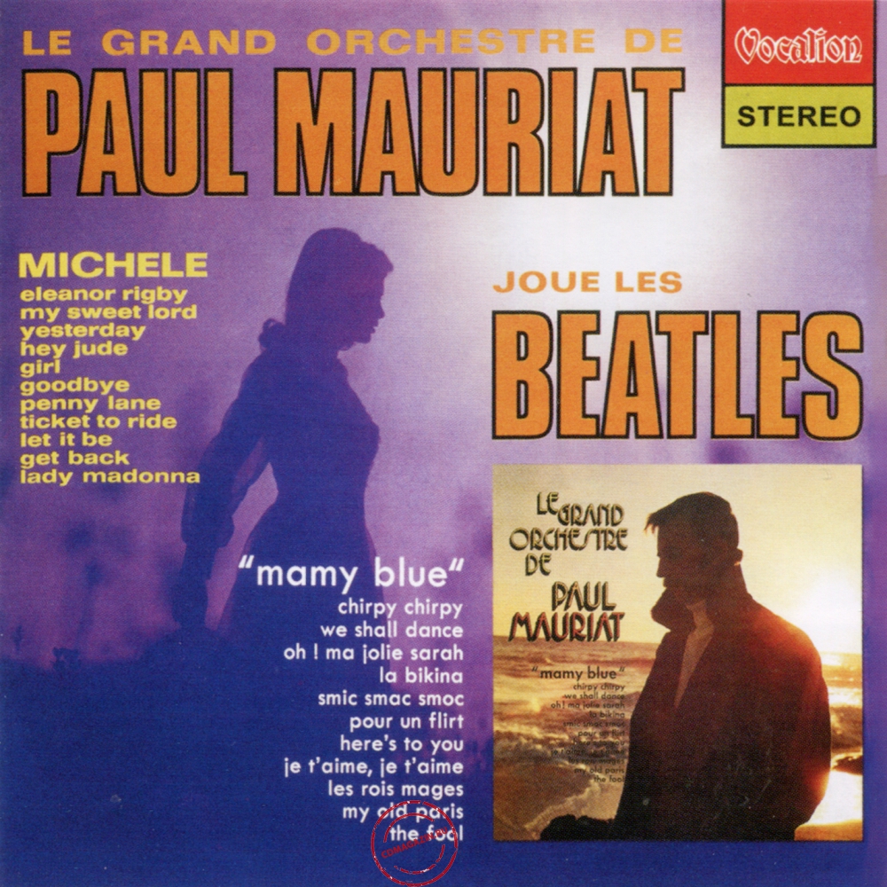 Audio CD: Paul Mauriat (1972) Plays The Beatles + Mamy Blue