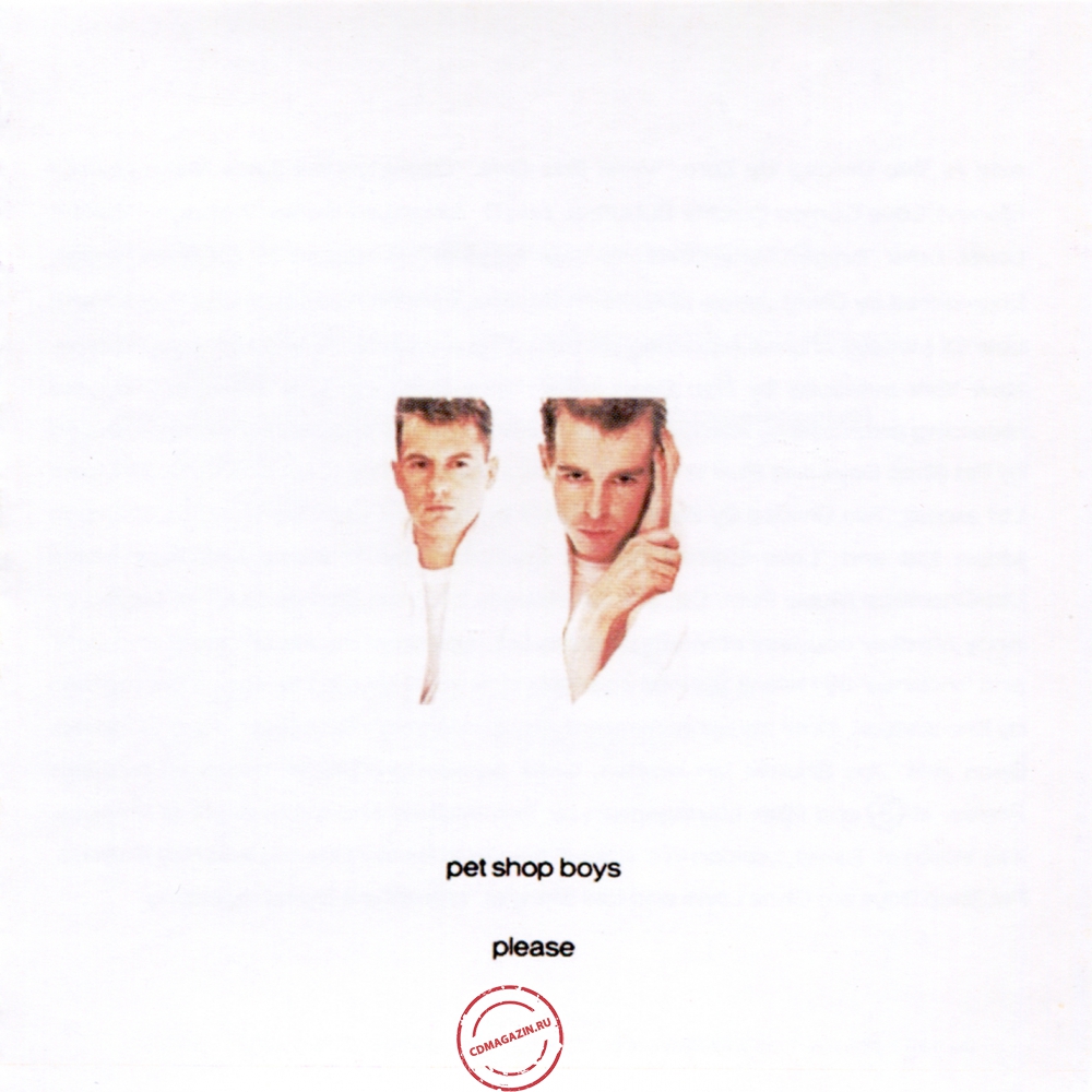 Audio CD: Pet Shop Boys (1986) Please