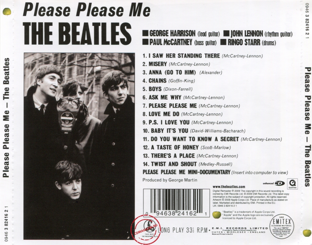 Audio CD: Beatles (1963) Please Please Me Audio CD: Beatles (1963) Please Please Me