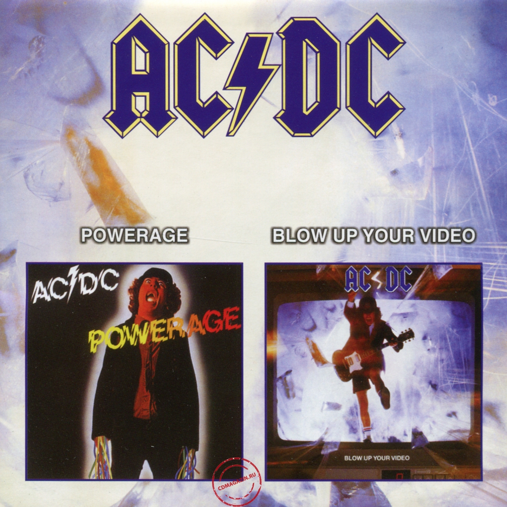 Audio CD: AC/DC (1978) Powerage + Blow Up Your Video Audio CD: AC/DC (1978) Powerage + Blow Up Your Video
