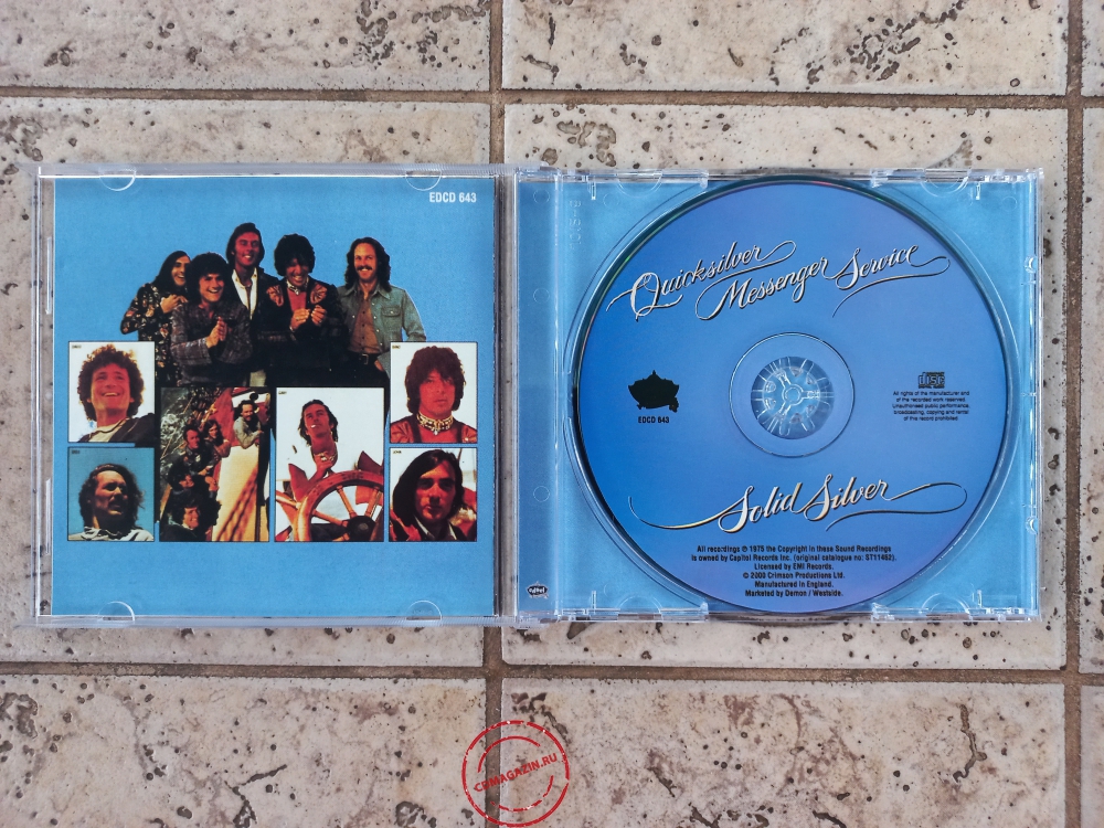 Audio CD: Quicksilver Messenger Service (1975) Solid Silver