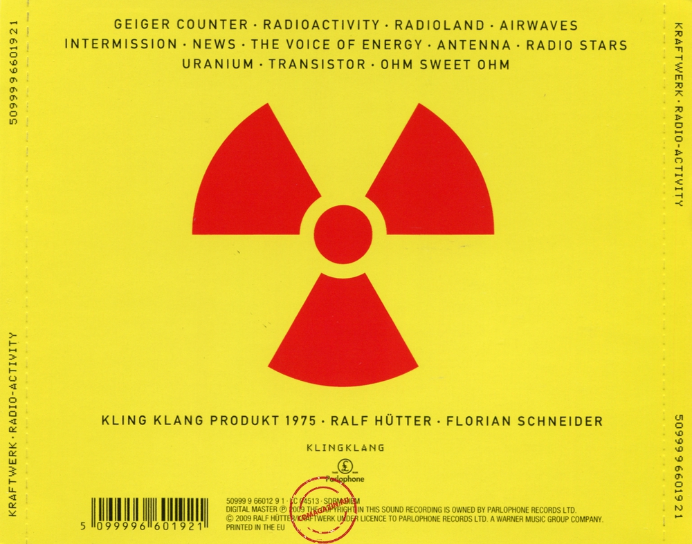 Audio CD: Kraftwerk (1975) Radio-Activity